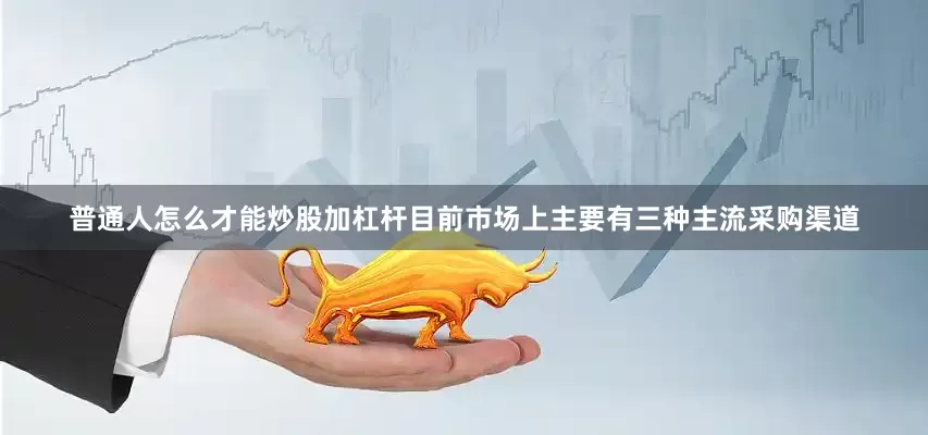 普通人怎么才能炒股加杠杆目前市场上主要有三种主流采购渠道