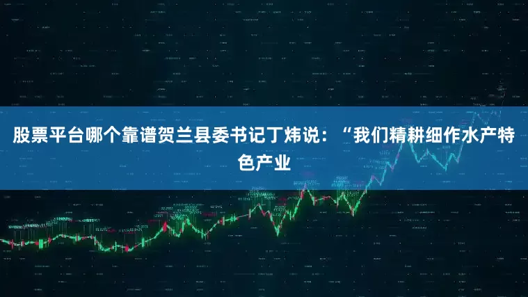 股票平台哪个靠谱贺兰县委书记丁炜说：“我们精耕细作水产特色产业