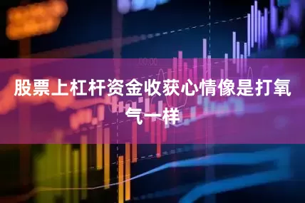 股票上杠杆资金收获心情像是打氧气一样